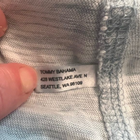 Tommy Bahama Blue Polo Shirt Classic Casual Fit - Picture 7 of 9